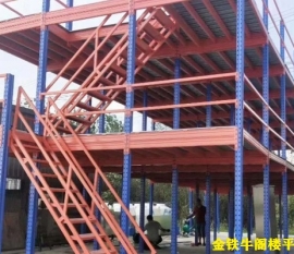 浙江溫州多層閣樓平臺(tái)貨架